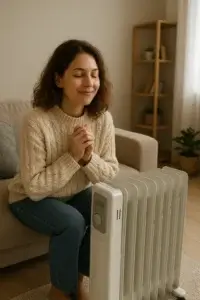 best temperature for heater in winter