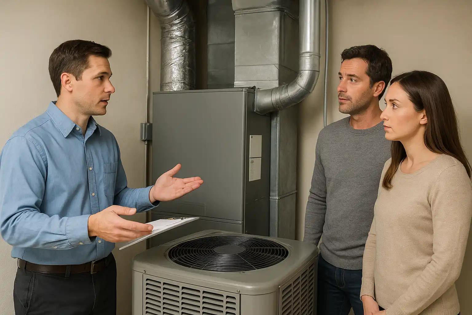 explaining how to size a heating and air conditioning system