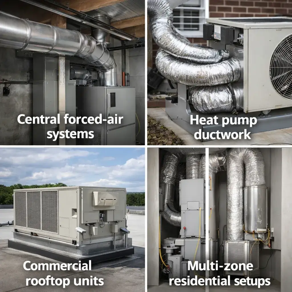 Types of Duct Systems We Clean