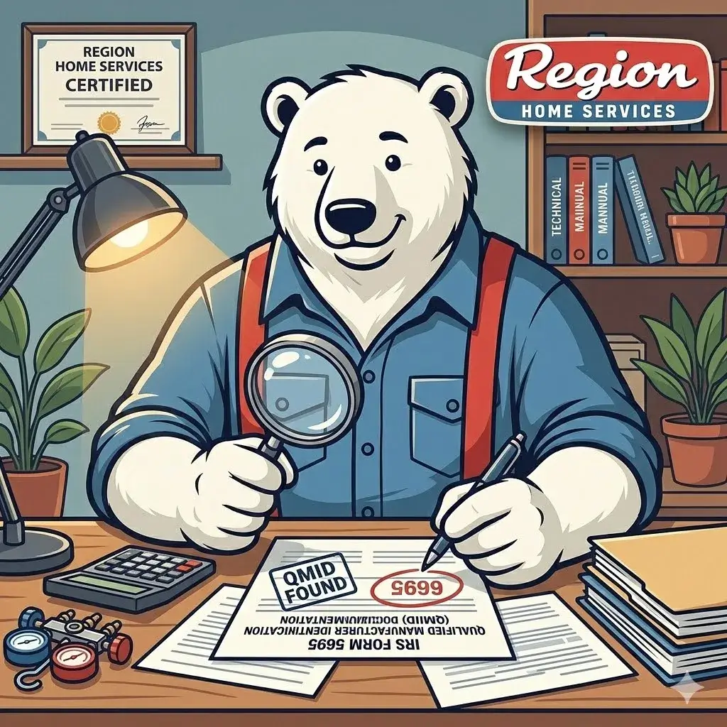 What is a QMID number for IRS Form 5695?