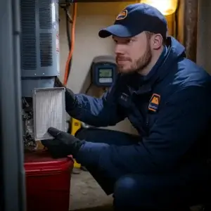 why is my heat blowing cold air