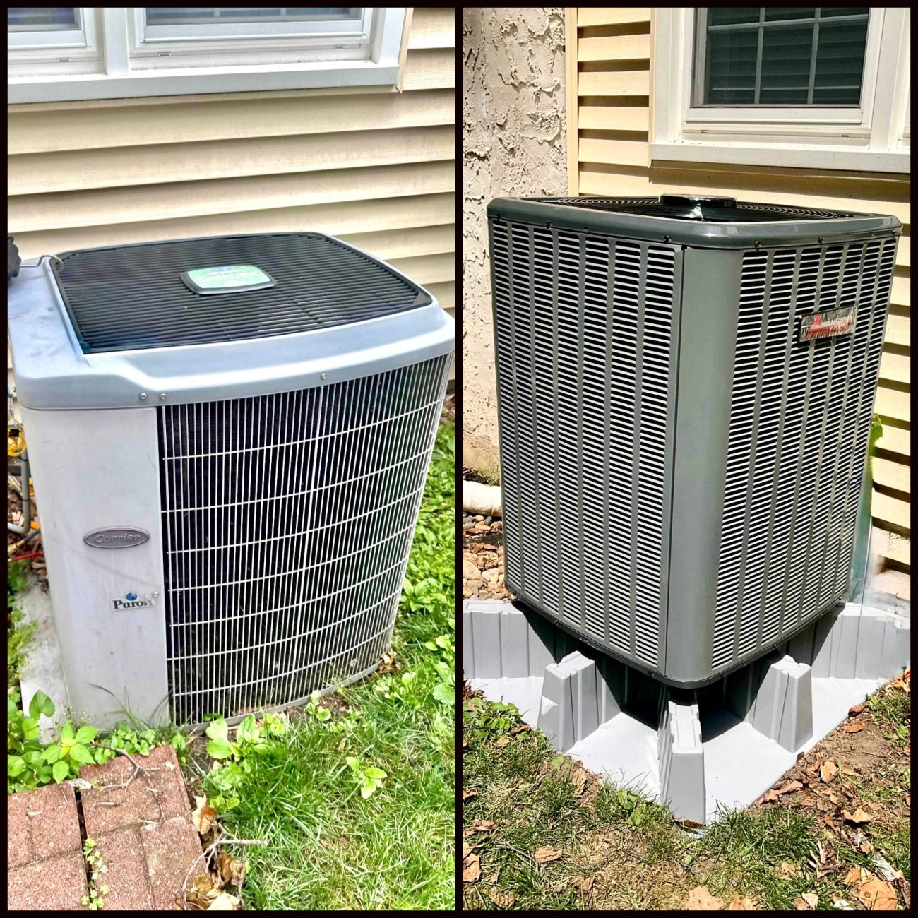 AC Condenser Replacement in Morrisville, PA | Before & After